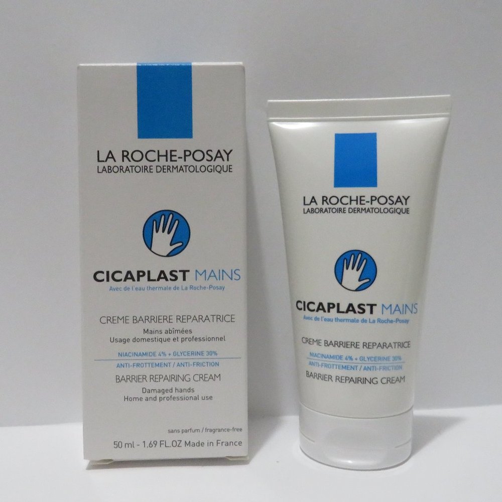 LA ROCHE-POSAY CICAPLAST MAINS BARRIER REPAIRING CREAM DAMAGED HANDS 1.69 OZ